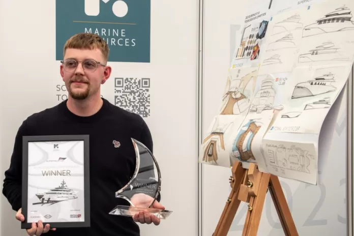 Oliver Rommelrath from Staffordshire University has been named 2023 SYUK Young Designer of the Year.