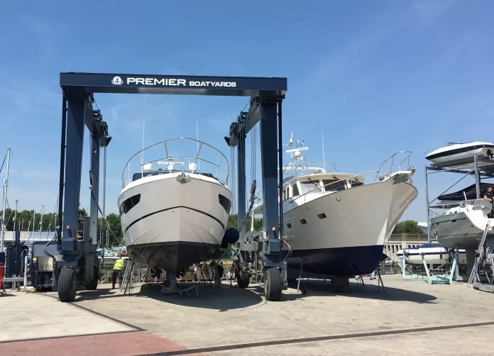Premier Marinas has switched to HVO fuel for its boatyard plant machinery