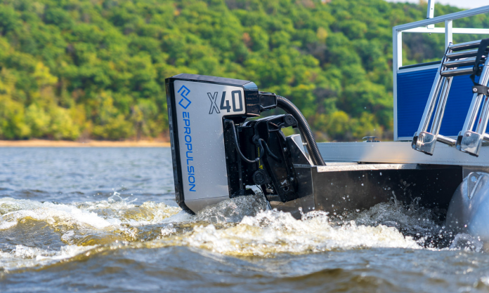 ePropulsion's new X40 outboard