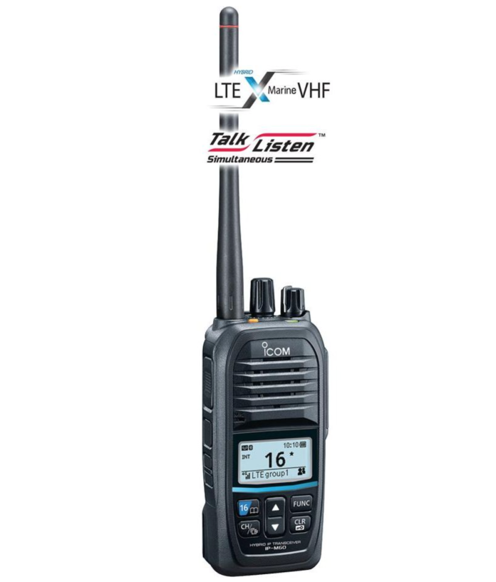 ICOM's new IP-M60 is a VHF/LTE hybrid radio