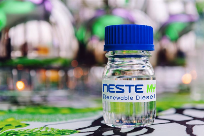 Neste has agreed a partnership with PTL Marine to make renewable diesel more widely available