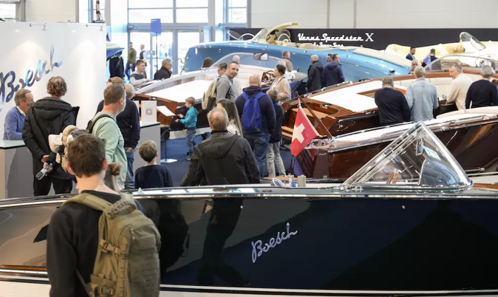 38% of visitors to boot Dusseldorf 2024 were interested in powerboats. Photo Messe Dusseldorf