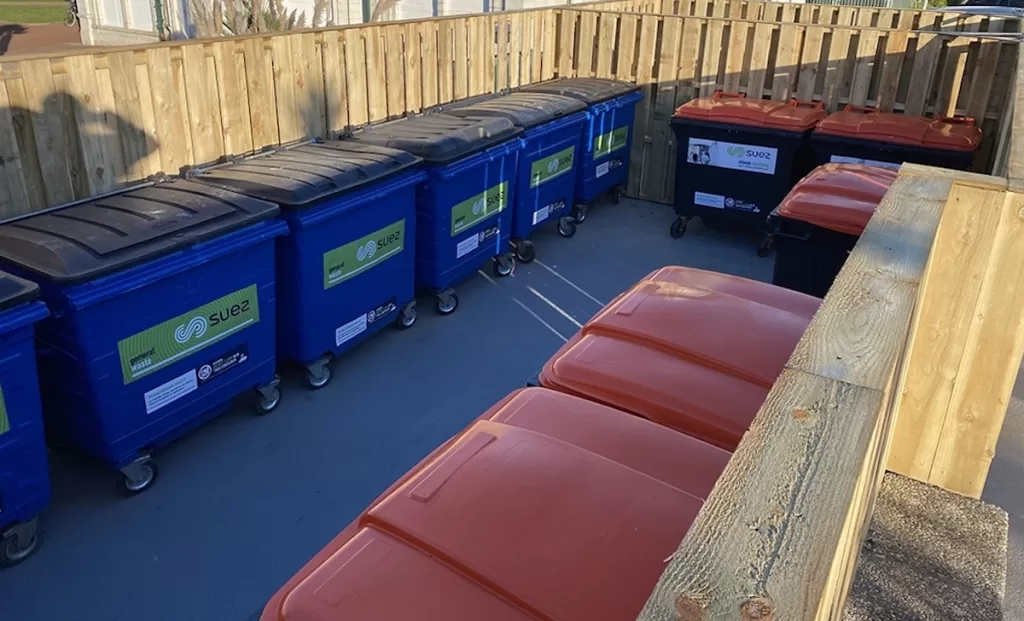 MDL has built a new recycling compound at Torquay Marina