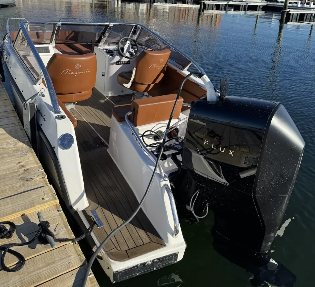 Flux Marine engines have been chosen to power Magonis Boats in the US