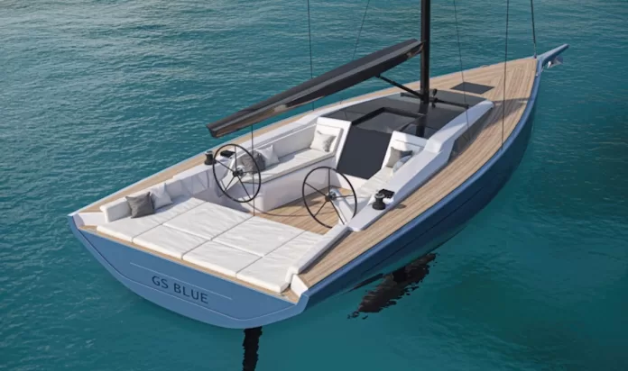 The Grand Soleil GS BLUE eco-friendly sailing boat