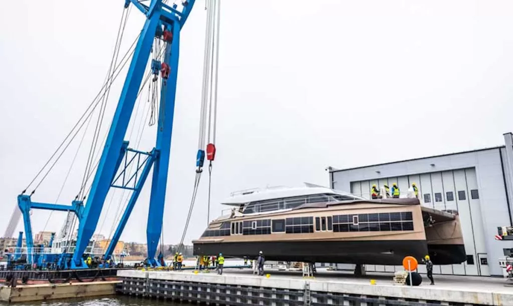 Sunreef Yachts has two shipyards in Poland and one in the UAE