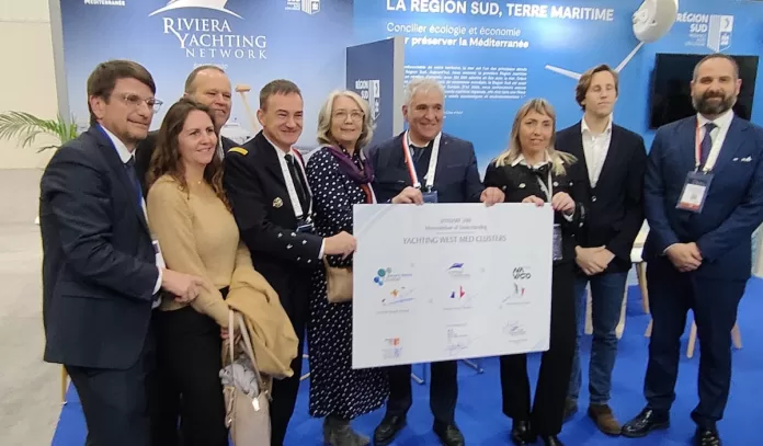 The Riviera Yachting Network, Navigo and Balearic Marine Cluster have formed Yachting West Med Clusters