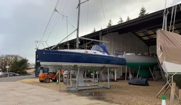 Bucklers Hard Yacht Harbour has invested in 48 boat cradles