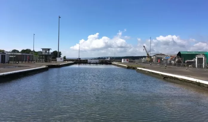 Sharpness Docks, photo courtesy Canal & River Trust