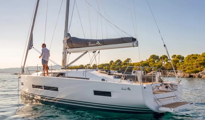 The Hanse 410 is one of the boatbuilder's new models