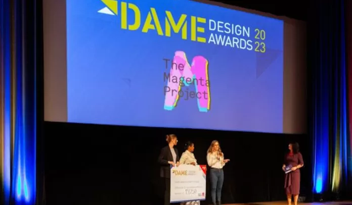 The Magenta Project was the DAME Awards charity for 2023