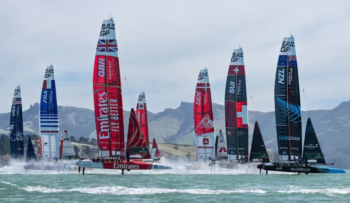 Cape Horn Engineering has worked with SailGP in a project to predict new sailing conditions. Photo courtesy SailGP