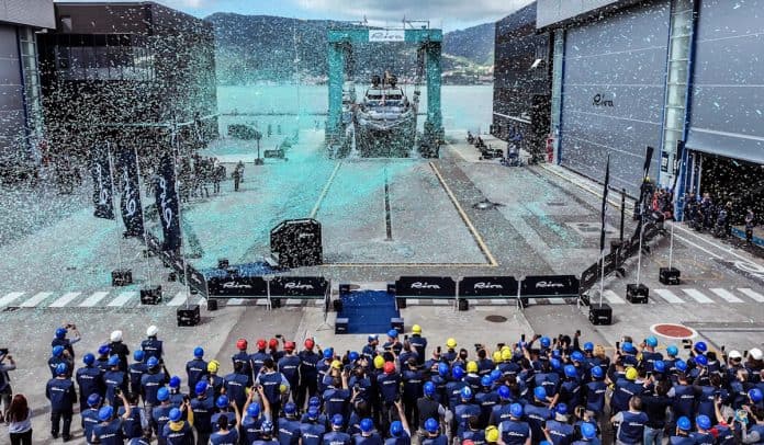 Ferretti Group has officially opened its Riva shipyard in La Spezia