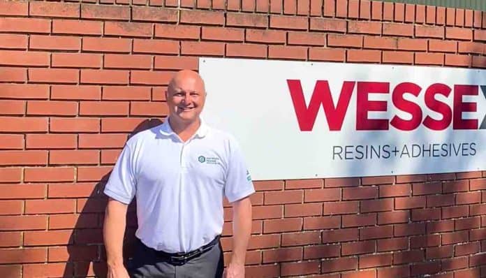 Julian Bush is the new head of sales at Wessex Resins