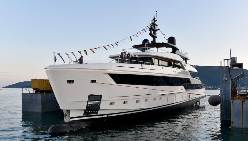Sanlorenzo's new 50Steel yacht's hotel systems will be powered by methanol