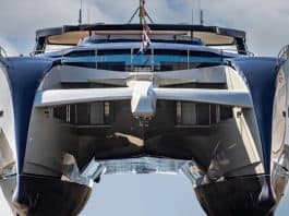 Seawolf X is Rossinavi's new hybrid-electric catamaran