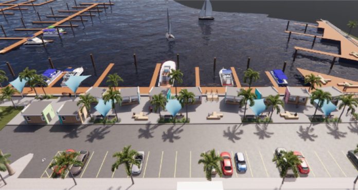A rendering of the Clearwater Beach Marina plan. Photo courtesy City of Clearwater