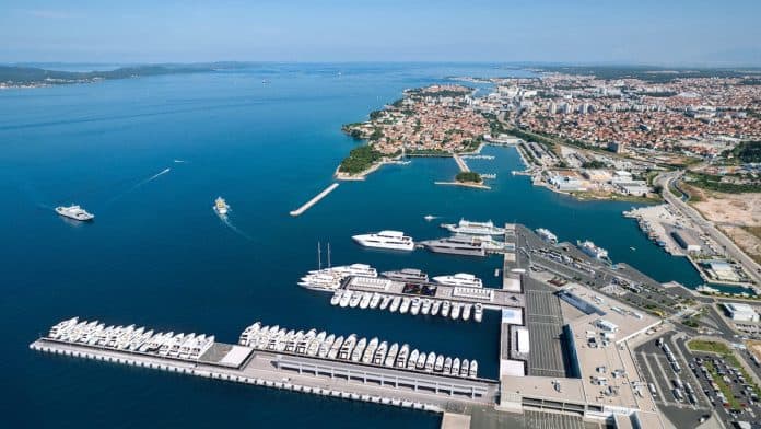 Zadar Cruise Port will host the first Croatian superyacht show. Photo courtesy Croatia Yacht Show