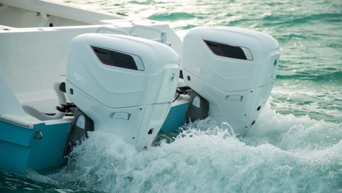 Cox Marine's 350 V8 diesel outboard has achieved EPA Tier III