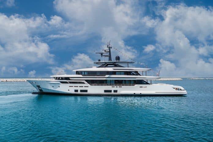 Ferretti Group has launched five new Custom Line superyachts from its Ancona yard in a month