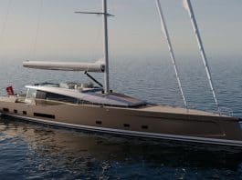 The C-140 model is the first of Conrad Shipyard’s serial semi-custom production
