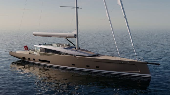 The C-140 model is the first of Conrad Shipyard’s serial semi-custom production
