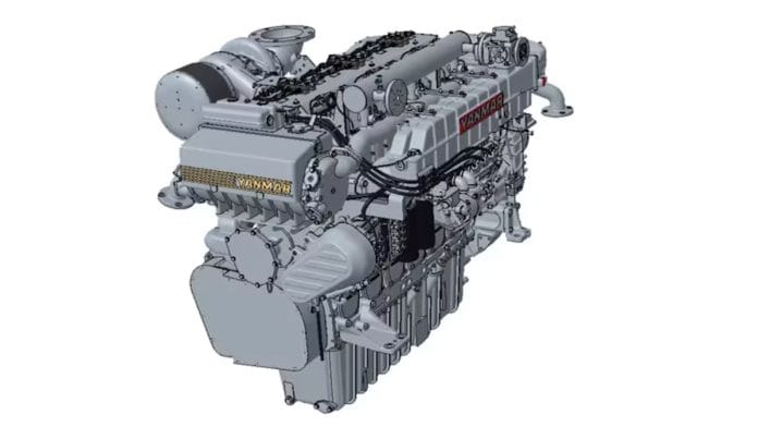 Yanmar's Pilot ignition 6-cylinder hydrogen engine