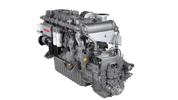 YANMAR's new Common Rail 6GY135W engine