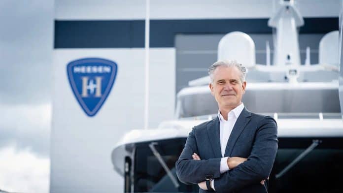 Ruud van der Stroom is the new COO for Heesen Yachts