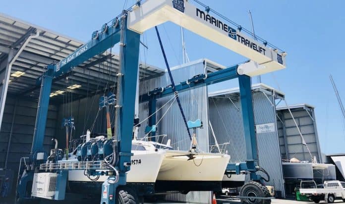 The Boat Works is adding a sixth travelift to its machinery portfolio