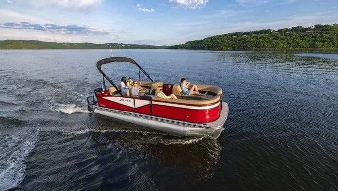 The LS Pontoon line is the latest range from Lowe Boats