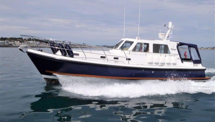 The Seaward 39 motor cruiser. Photo courtesy Seaward