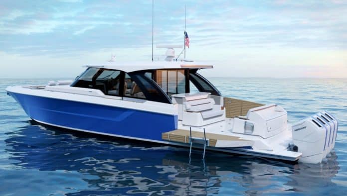 The 56 LS is Tiara Yachts' largest outboard model to date