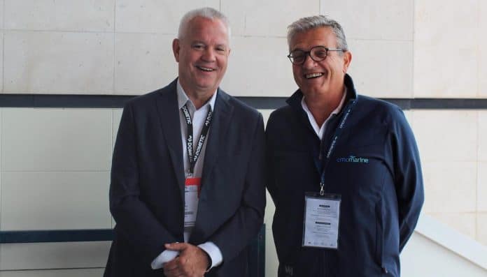 Alessandro Cappiello, president CMC Marine and Eric Fetchko, president of Dometic Marine