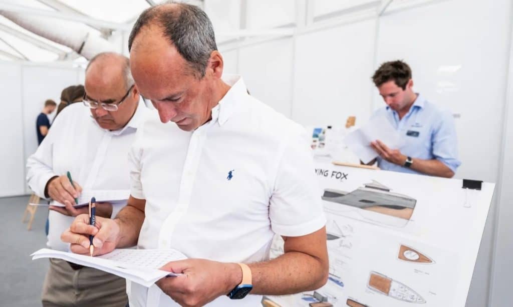 Judging of the Superyacht UK Young Designer of the Year competition