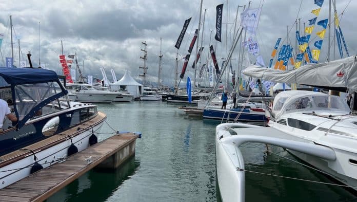 The contribution from the boat show included within the accounts is £31.4m from 2022 and £31.65m in 2023