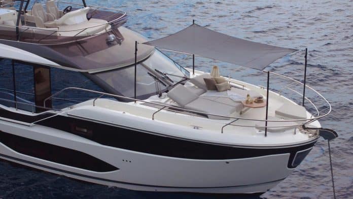 The new PRESTIGE F5.7 from Group Beneteau