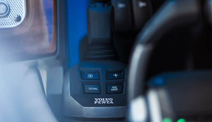 Volvo Penta has introduced Joystick Surfing for wake boats