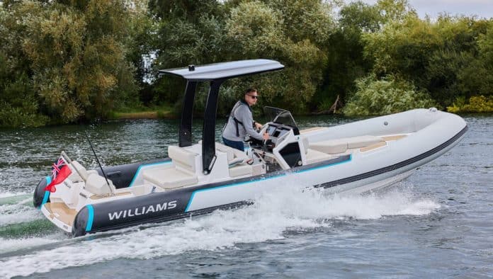 Williams Jet Tenders has launched its new Electric EvoJet tender