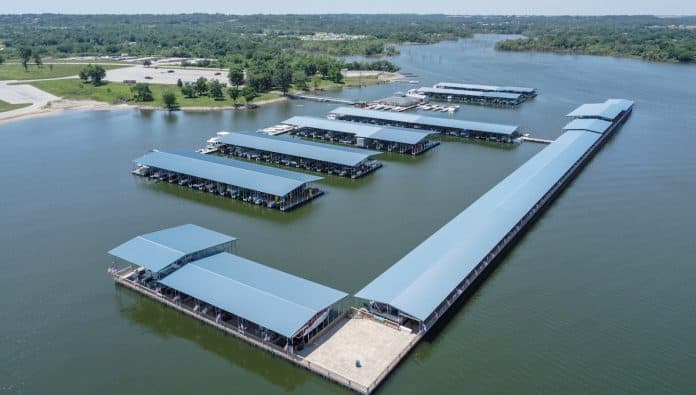 Jayhawk Marina has been sold. Photo courtesy Jayhawk Marina