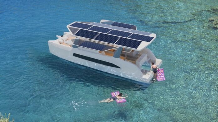 New Millikan Boats solar-powered cat