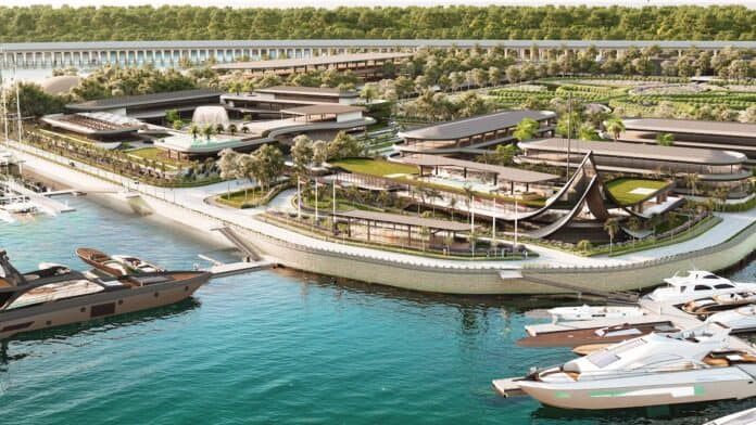 Construction begins on new Bali marina