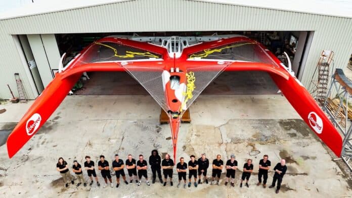 Third Ocean Fifty trimaran launched