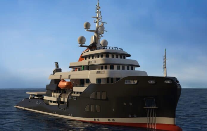 LP Design UK unveils its Project Iceberg explorer yacht