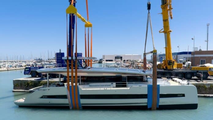 Silent Yachts launches flagship solar-electric catamaran