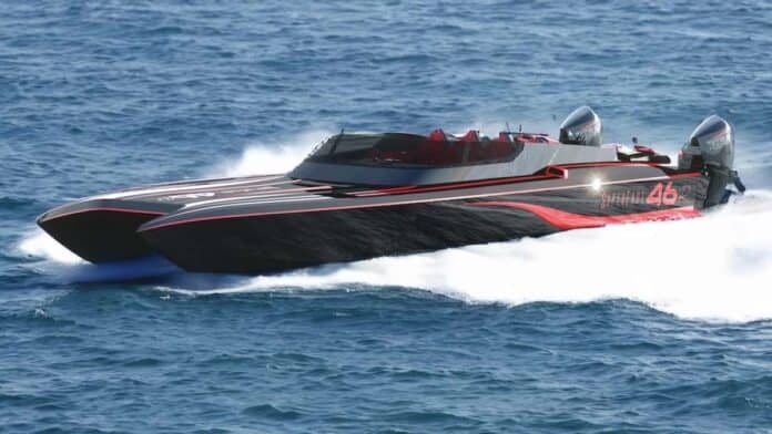 New VISIONF 80 knots speedboat