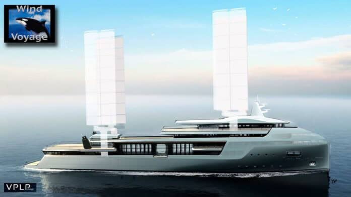 First wind-assisted hybrid diesel-electric expedition yacht