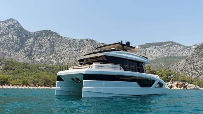 New full-beam lower deck catamaran to launch at Cannes