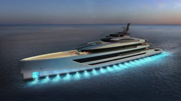 Dunya, Hydro Tec collaboration on 80m superyacht