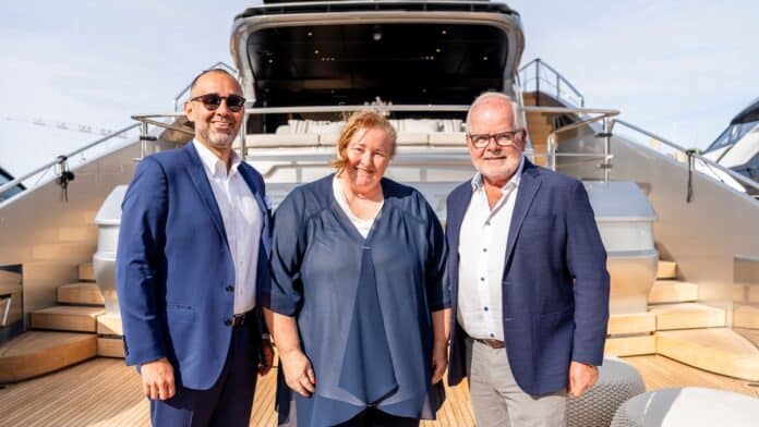 Jeff Brown Yachts and Pershing partner